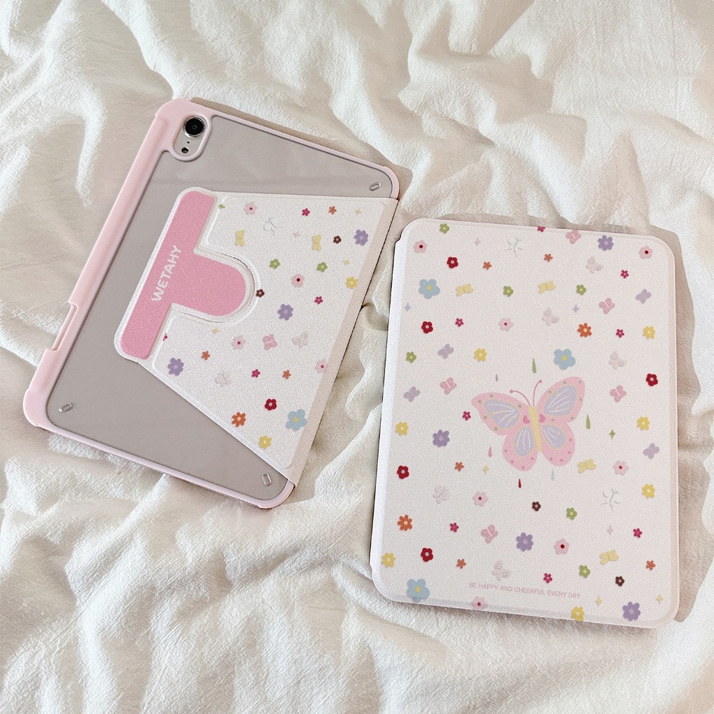 🚚พร้อมส่ง🚚เคส Samsung Galaxy Butterfly A11+ S11 S10+ S9 FE S10 FE+ floral มีที่ใส่ปากกา S7+ S7 FE