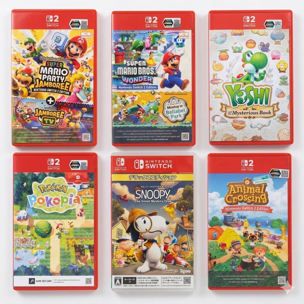 (มีส่งด่วน) Nintendo Switch 2 Game ของแท้ มือหนึ่ง