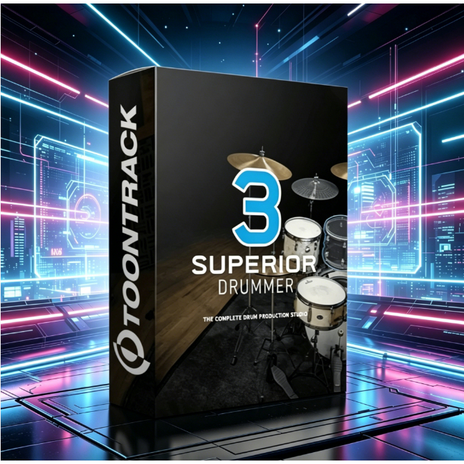 Superior Drummer 3 + [Basic Sounds 38 GB] | For Windows & Mac | Full Version