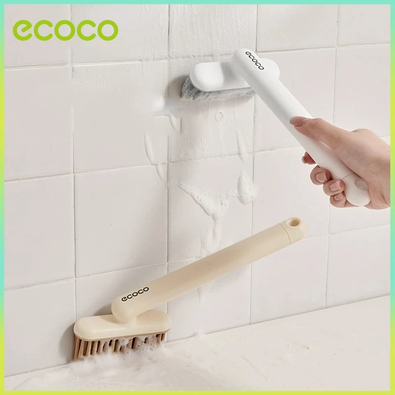 Ecoco แปรงซอกอเนกประสงค์ ปรับหัวได้ ทำความสะอาดหมดจดไม่มีจุดอับ ใช้ขัดร่องพื้นได้ ใช้ได้ทั้งห้องน้ำและห้องครัว