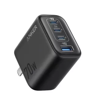 ที่ชาร์จ อังเกอร์ 70W GaN 4 พอร์ต ขนาดกะทัดรัด สำหรับโน้ตบุ๊คและสมาร์ทโฟน