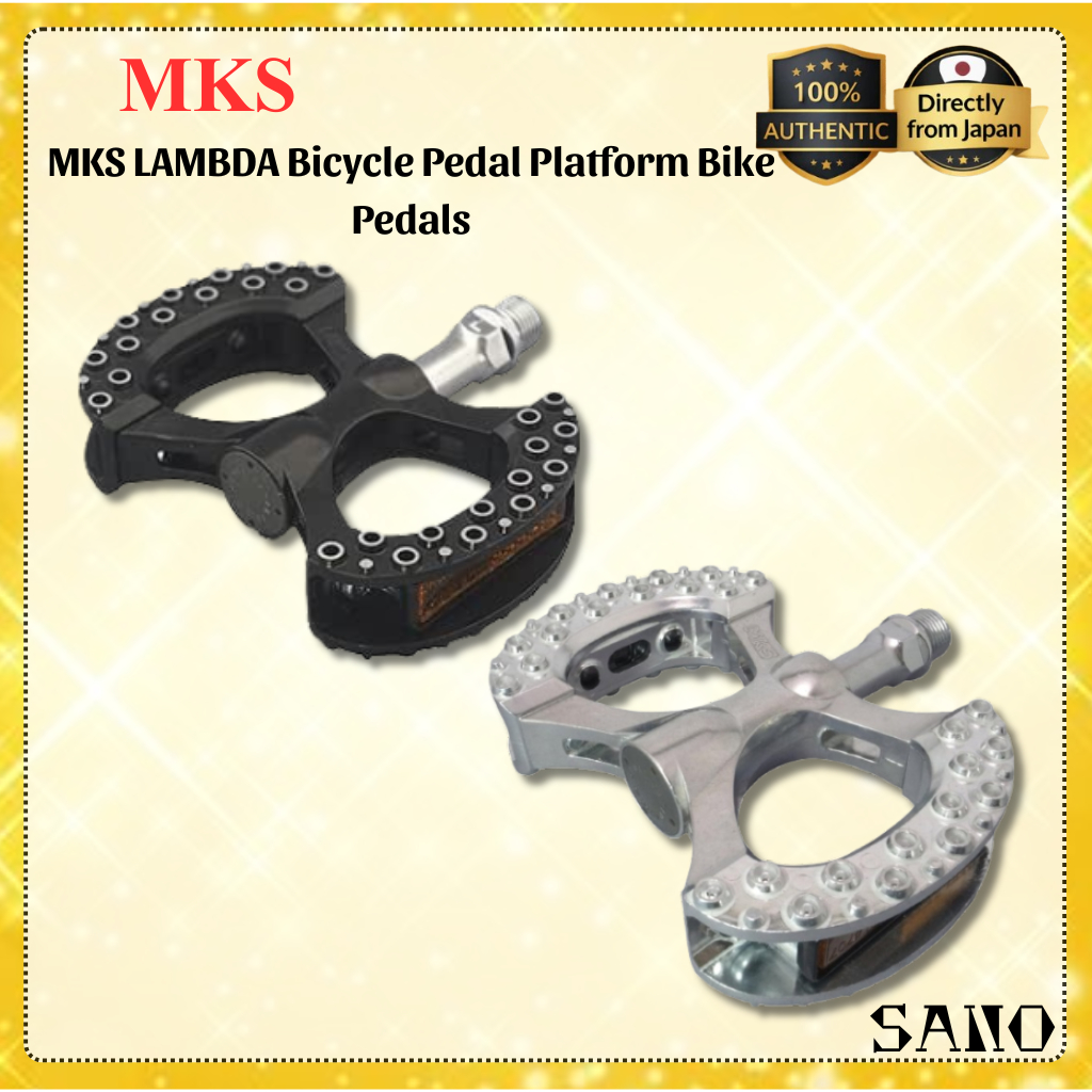 MKS LAMBDA Bicycle Pedal Platform Bike Pedals Durable Lightweight Cycling Parts