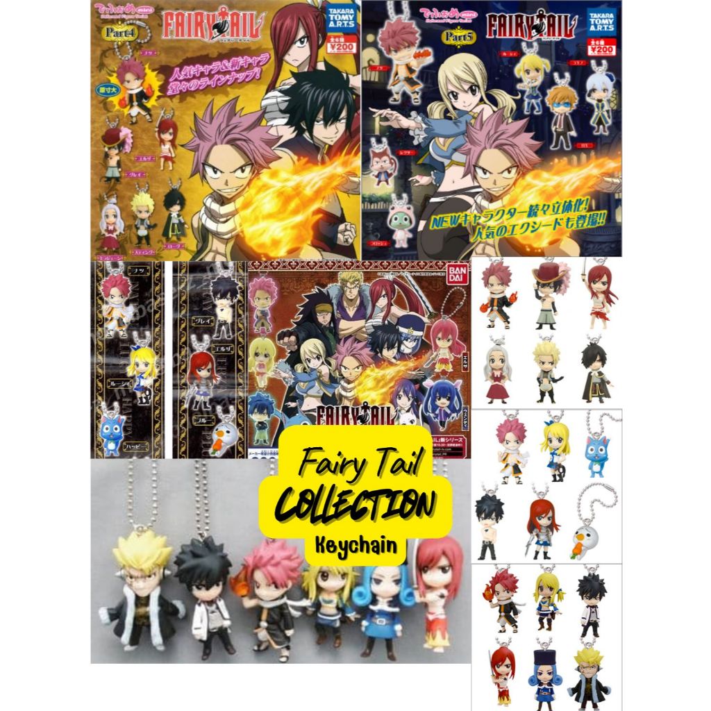 Fairy Tail - Mini Deform - Keychain - Collection -