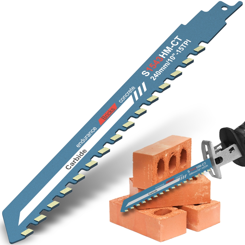 Reciprocating Saw Blade 10inch Cutting Recip Sabre Saw Blade Brick Concrete Cutting Saw Blade