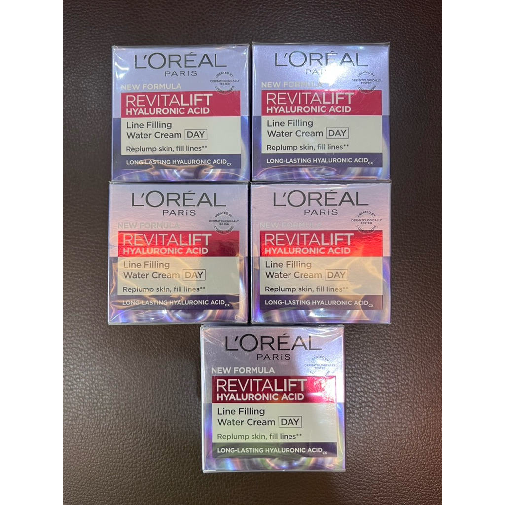 LOREAL PARIS Revitalift Hyaluronic Acid Micro-Epidermic Hyaluron Line Filling Water Cream (Day) 50ml. เดย์ครีมไฮยาลูรอน
