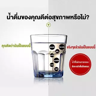 รับประกัน5 ปี เครื่องกรองน้ำแร่ 14L ความละเอียด 0.3 ไมครอน อุปกรณ์ครบชุด ประกอบง่าย กรองแล้วดื่มทันที เครื่องกรองน้ำดื่ม