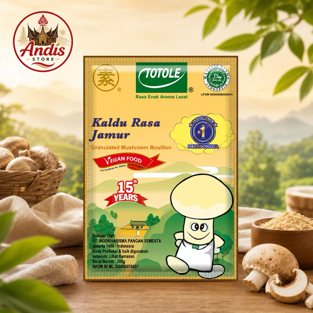 Totole Kaldu Rasa Jamur 200gr