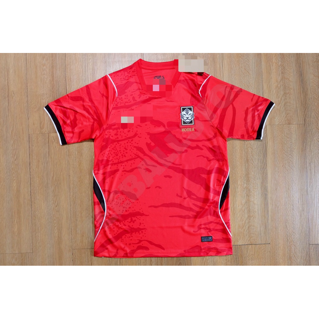 เสื้อกีฬาทีม K-O-R สีเเดง เกรดแฟนบอล 2026 Size S-2XL