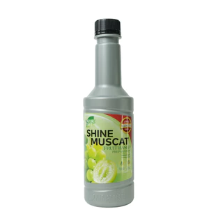 Nature Taste SHINE MUSCAT Puree น้ำผลไม้เข้มข้นฟรุตเบสพรีเพอเรชั่น เพียวเร่ รสองุ่นไซน์มัสคัส ตราเนเจอร์เทส ขนาด 840 ml.