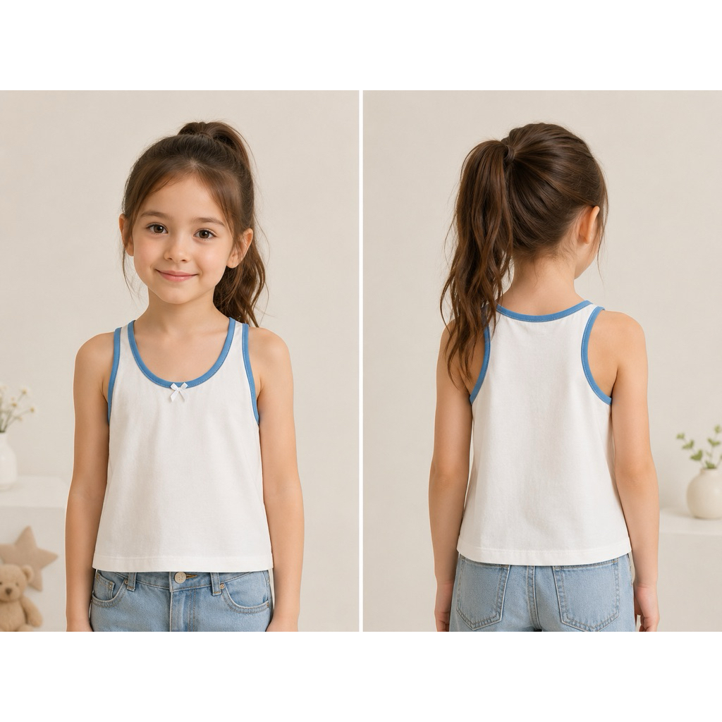 เสื้อซับในเด็กผู้หญิง น่ารักๆ ผ้าMUSLIN FABRIC