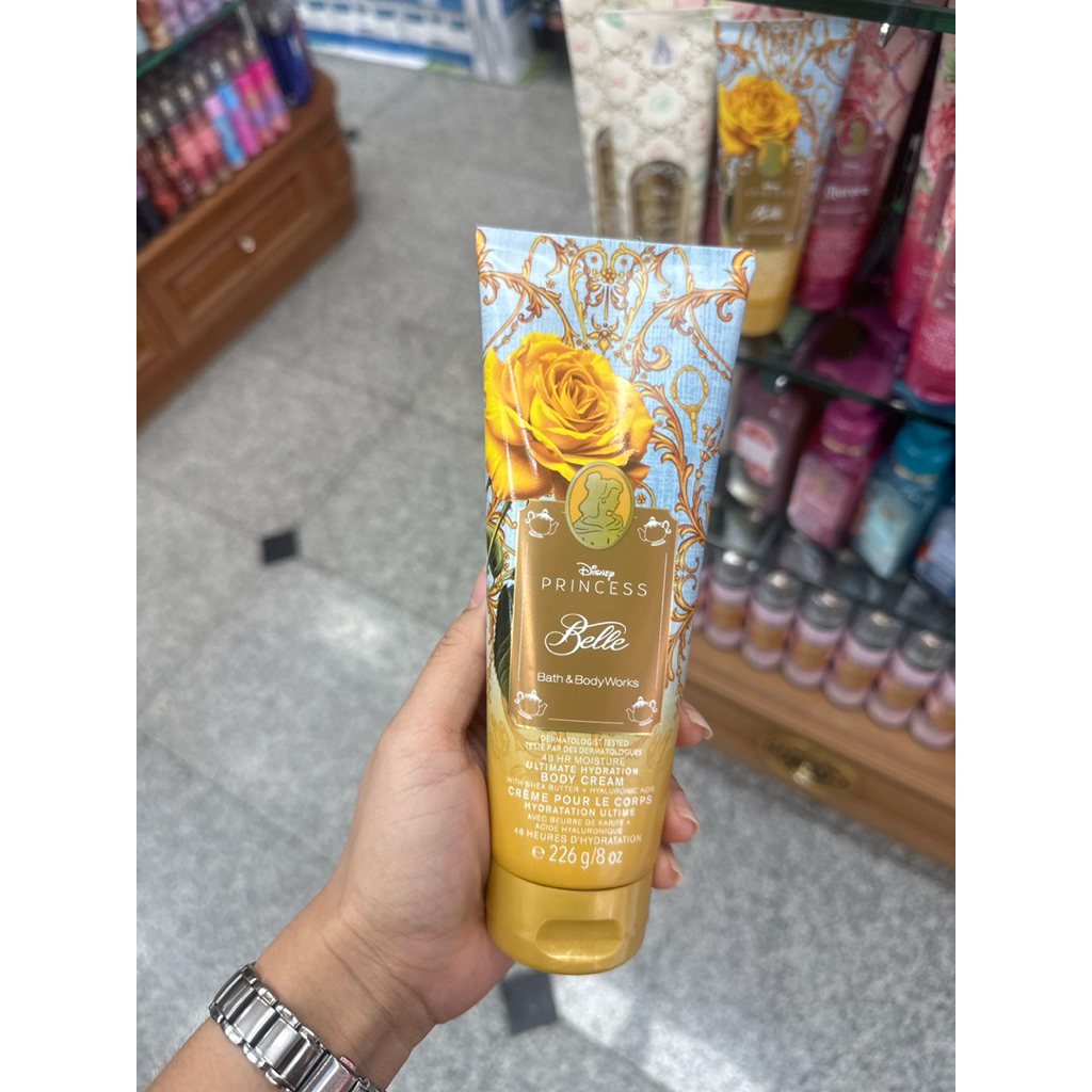 Bath & Body Works Disney Princess Belle Ultra Shea Body Cream 226g. แท้