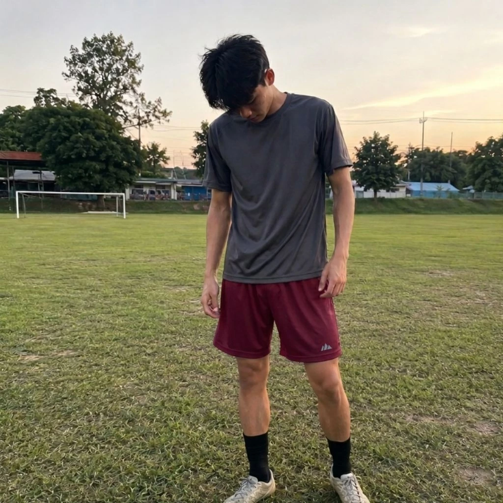 กางเกงกีฬาขาสั้นผู้ชาย ผ้าไมโคร thumbnail 6