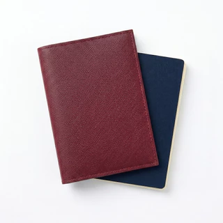 [สลักชื่อฟรี] BUSY ELLIE ปกพาสปอร์ต หนัง PU ลาย Saffiano ใส่บัตรได้
