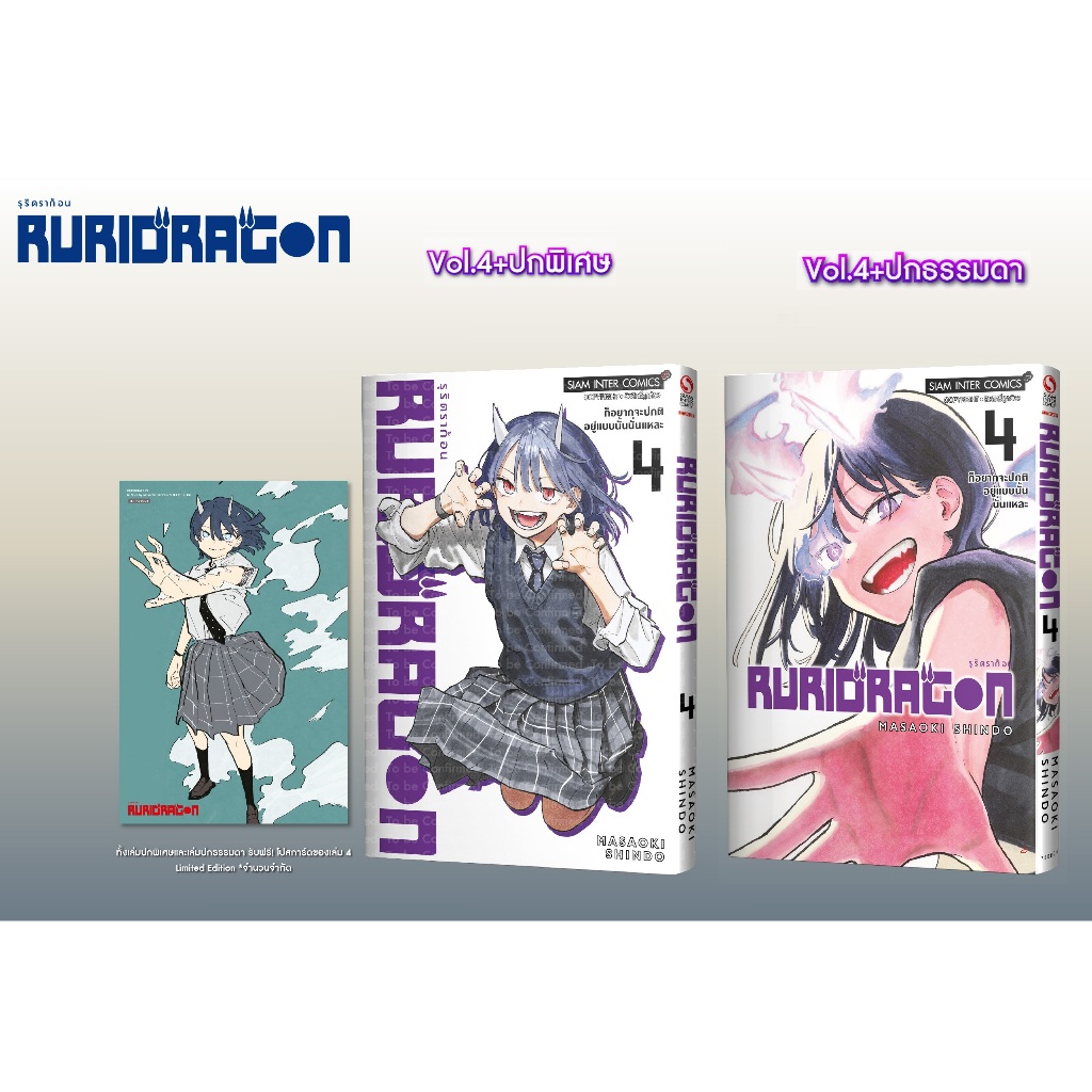 RURIDRAGON รุริดราก้อน (Pre-Order เล่ม 4 **ออกปลายเดือนมิถุนายน)