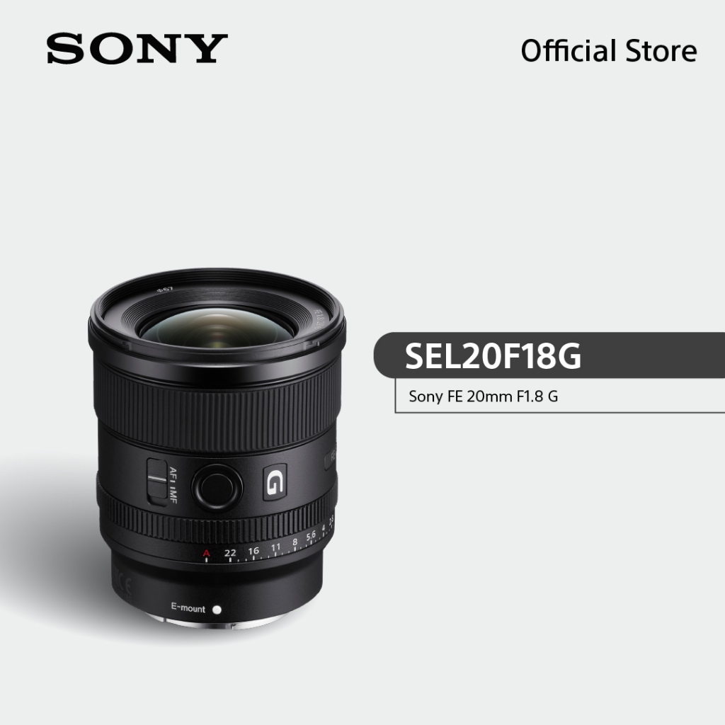 SONY SEL20F18G G Lens Full Frame Ultra-wide angle Prime G lens
