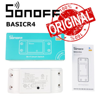 New Basic R4 Sonoff Smart Switch Basic R4 สวิตช์อัฉริยะ เปิด/ปิดอุปกรณ์ไฟฟ้าผ่านมือถือ