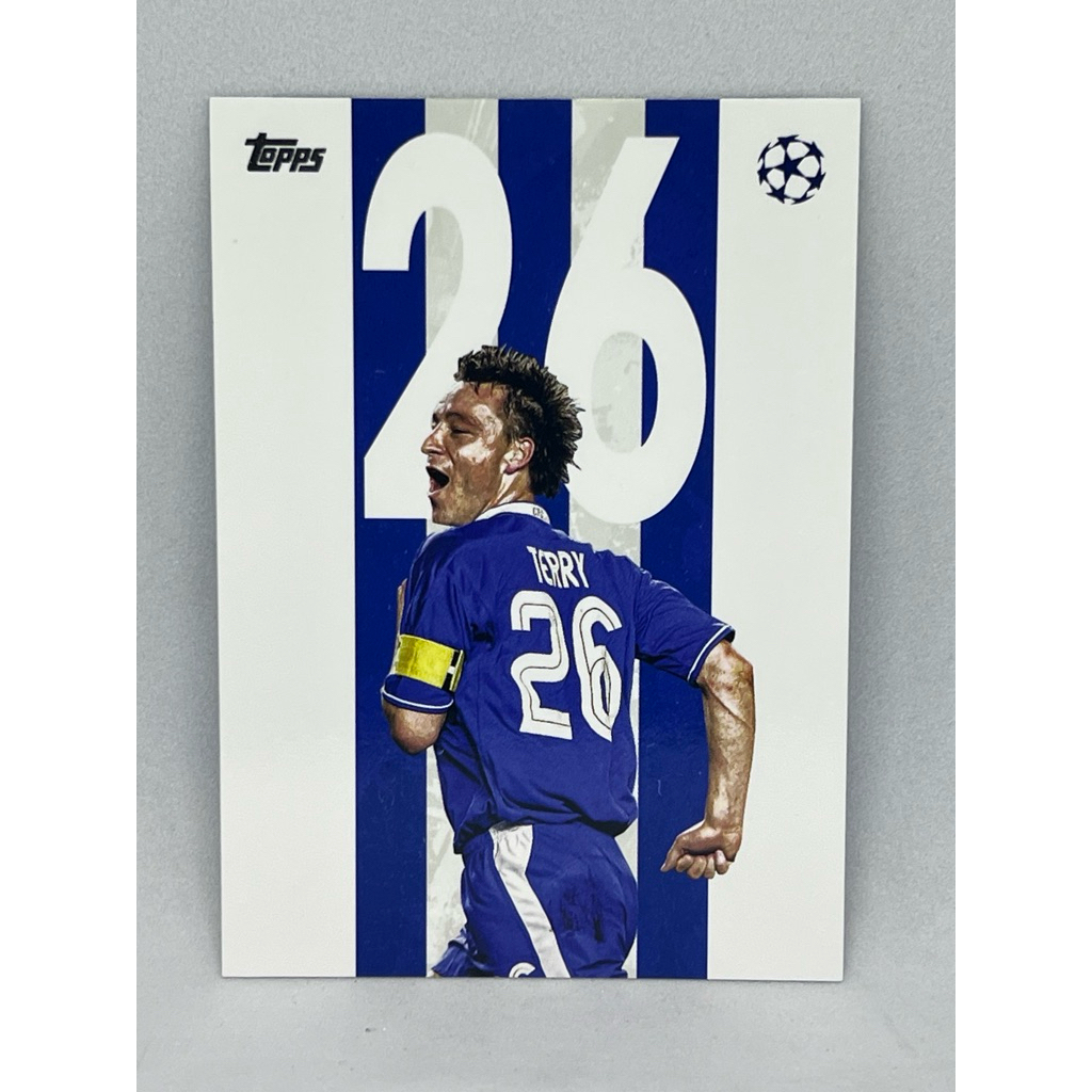 การ์ดฟุตบอล Topps 2024 - 2025 UCC John Terry Best of the Best Legendary Number