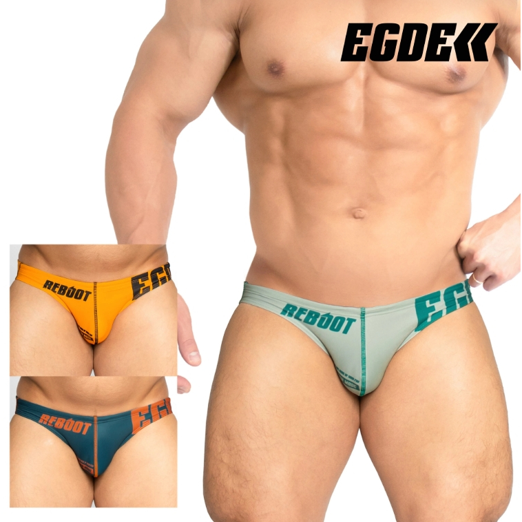 EGDE UNDERWEAR REBOOT RE super low-rise swim bikini กางเกงว่ายน้ำ EDGE ทรง BIKINI ของแท้ พรีจากญี่ปุ่น 4039