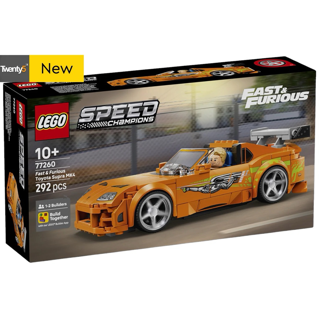 Lego Speed champions 77260 The Fast and The Furious Toyota Supra MK4