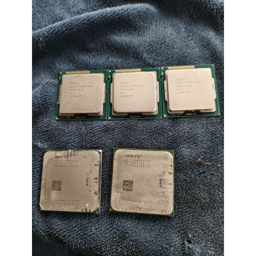 cpu amd fx6300 6c6t มือสองใช้งานได้ดี