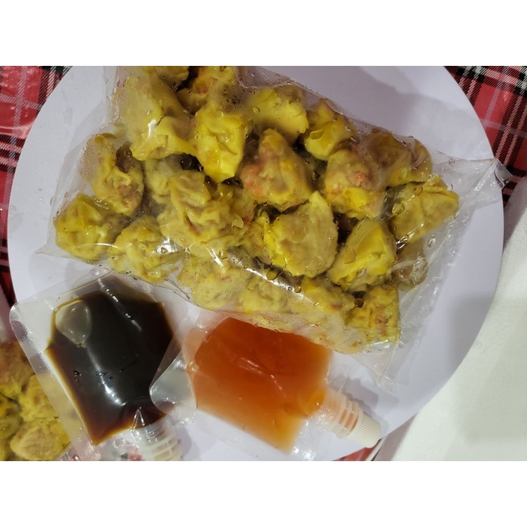 ขนมจีบหมู(สูตรผสมกุ้ง) 150-350กรัม พร้อมน้ำจิ้ม 14 -30 ลูก