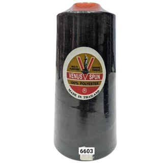 ด้ายเย็บผ้าวีนัส หลอดใหญ่ CMPเบอร์ 60 แกนส้ม 270g เย็บคุณภาพดี