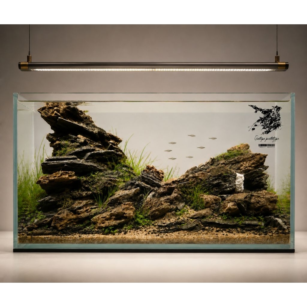 Nature Aquascape Layout 16-18 Inch Ready-Made Set | Layout ตู้ปลาสำเร็จรูป 16-18 นิ้ว