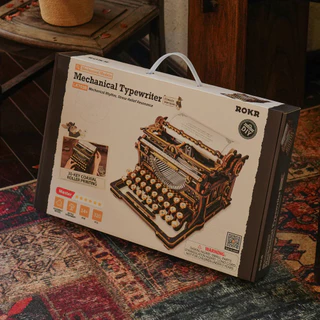 📃 พร้อมส่ง EN.ver ✒️ Funtory เครื่องพิมพ์ดีด Typewriter (Classic) ของเล่น DIY ของขวัญ ROKR LK703B