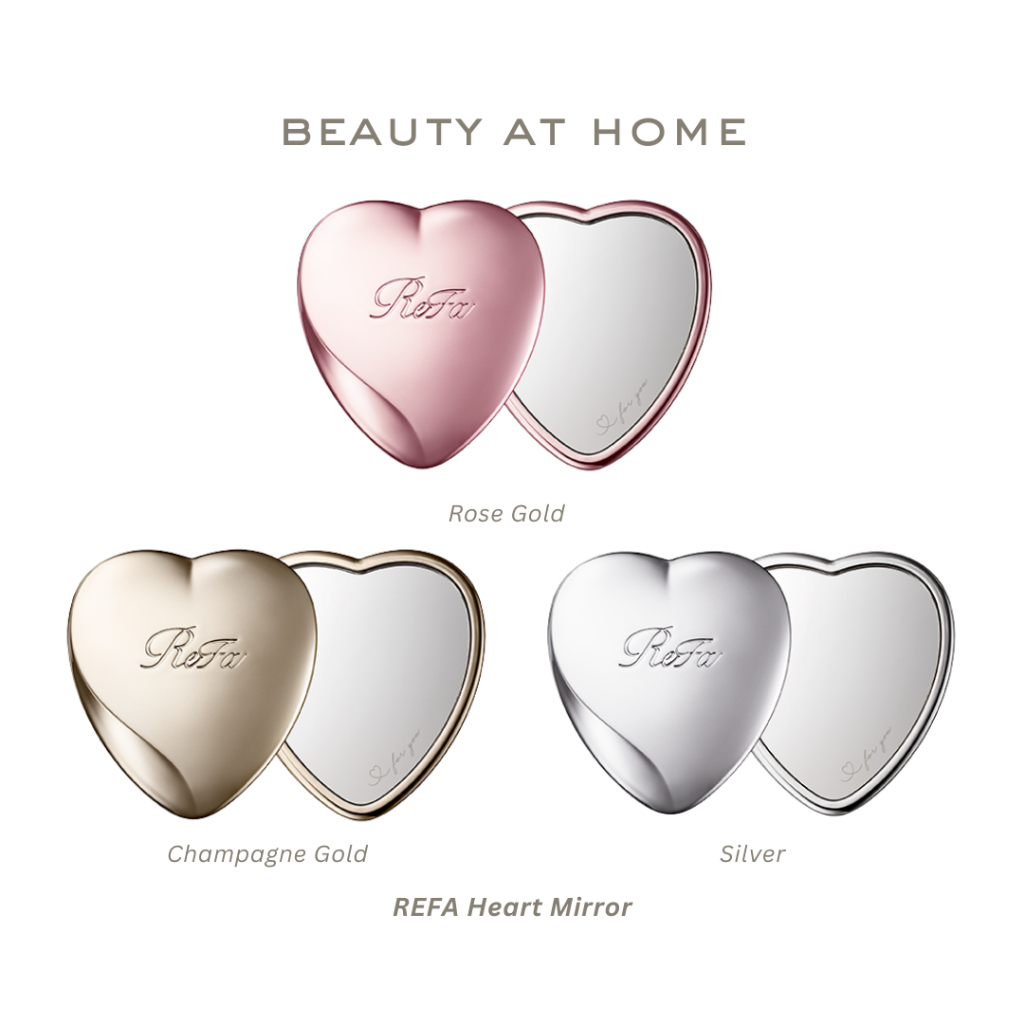 *พร้อมส่ง* REFA Heart Mirror (CHOOSE ONE COLOR)