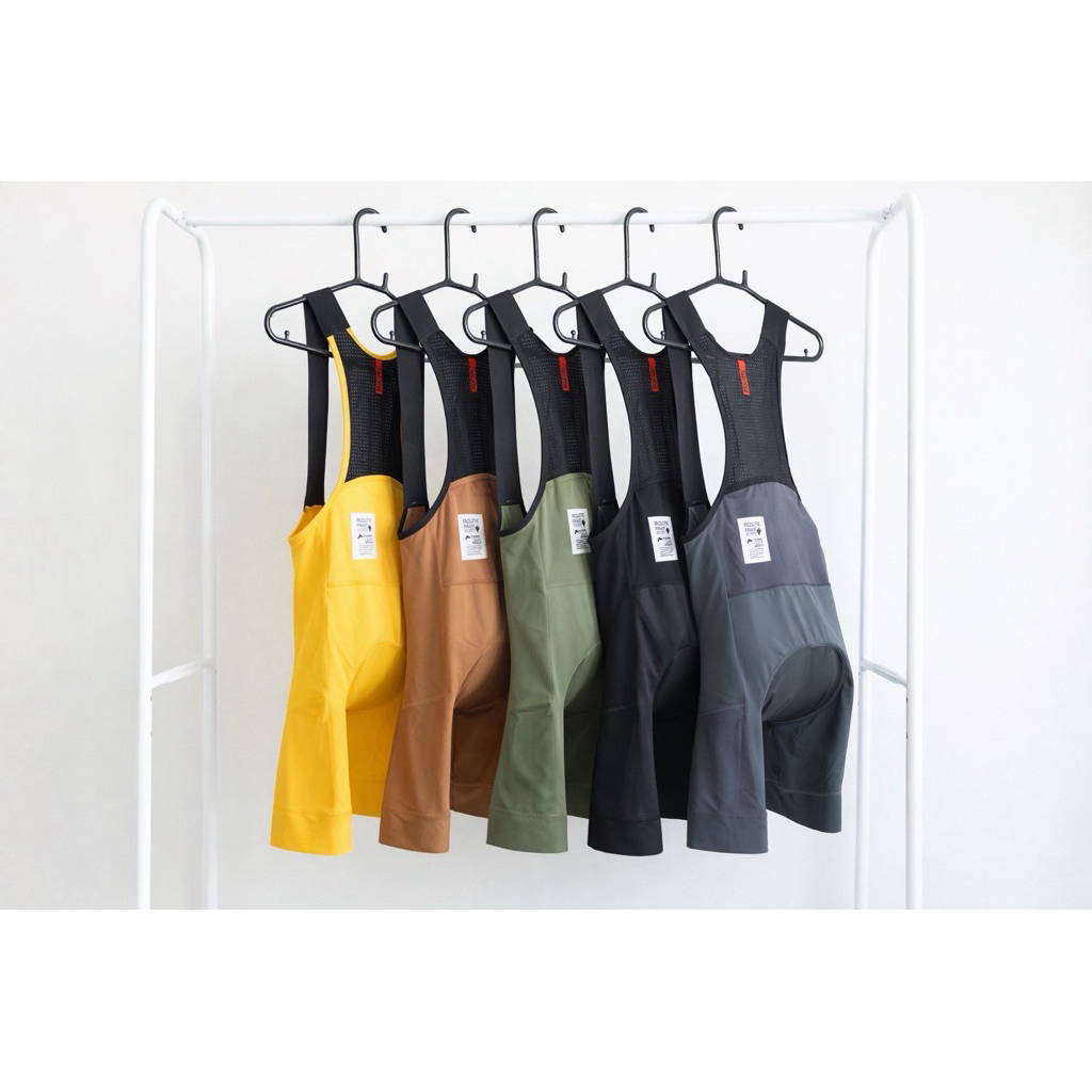 (พร้อมส่ง 🇹🇭 ) เอี๊ยมปั่นจักรยาน ROUTE Bib Shorts เอี๊ยมรูท