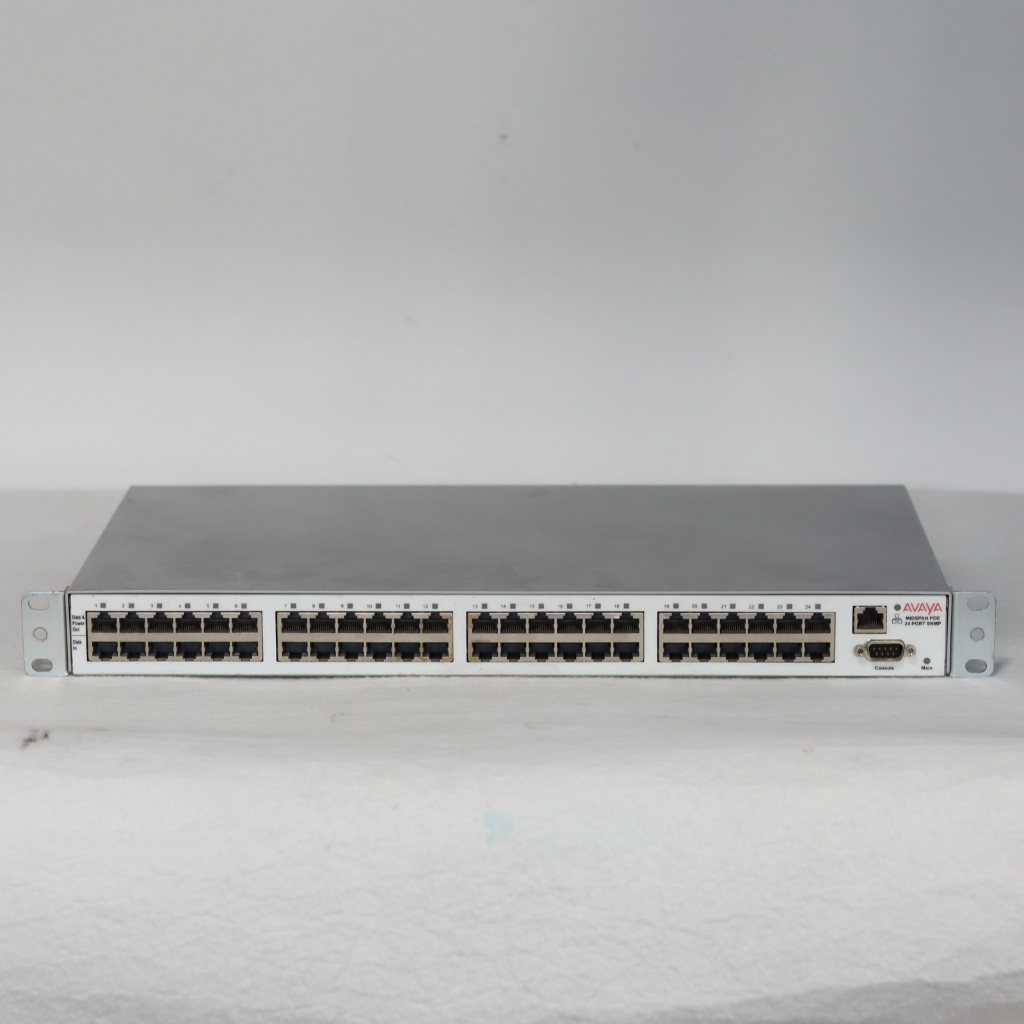 Avaya 700409717 Midspan POE 24 Port SNMP VoIP SWITCH IP