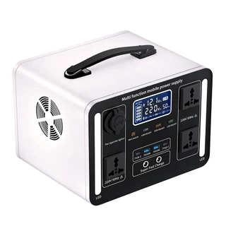 MENGCHI Power Station 600W 252Wh แหล่งจ่ายไฟพกพา แบตสำรองเดินทาง กล่องจ่ายไฟ 220v