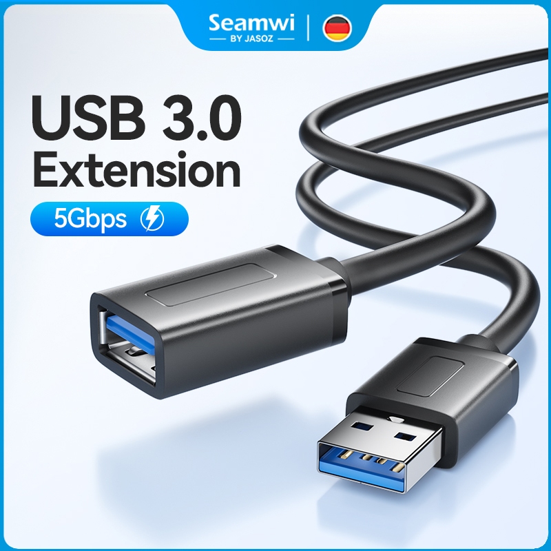 Seamwi รุ่น ZX127 สายต่อ USB 3.0 สายเพิ่มความยาว A Male to A Female USB Extension Cable ยาว 0.5m-5m