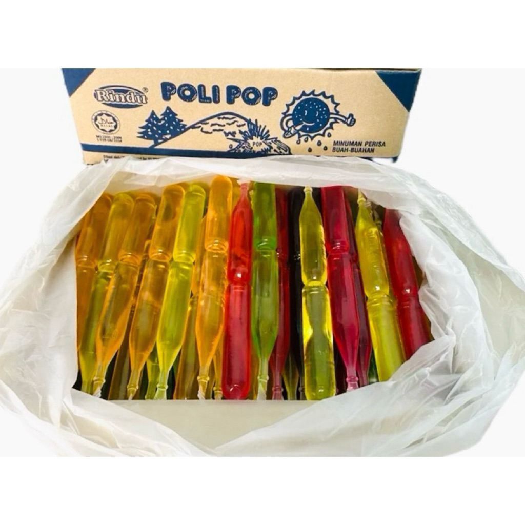 น้ำดูด หวานเย็นชื่นใจ ICE POP (ยกลัง90แท่ง+-) **กรุณาสั่งซื้อออเดอร์ละ1ลังต่อออเดอร์นะคะ สินค้าเป็นน้ำแตกง่าย**
