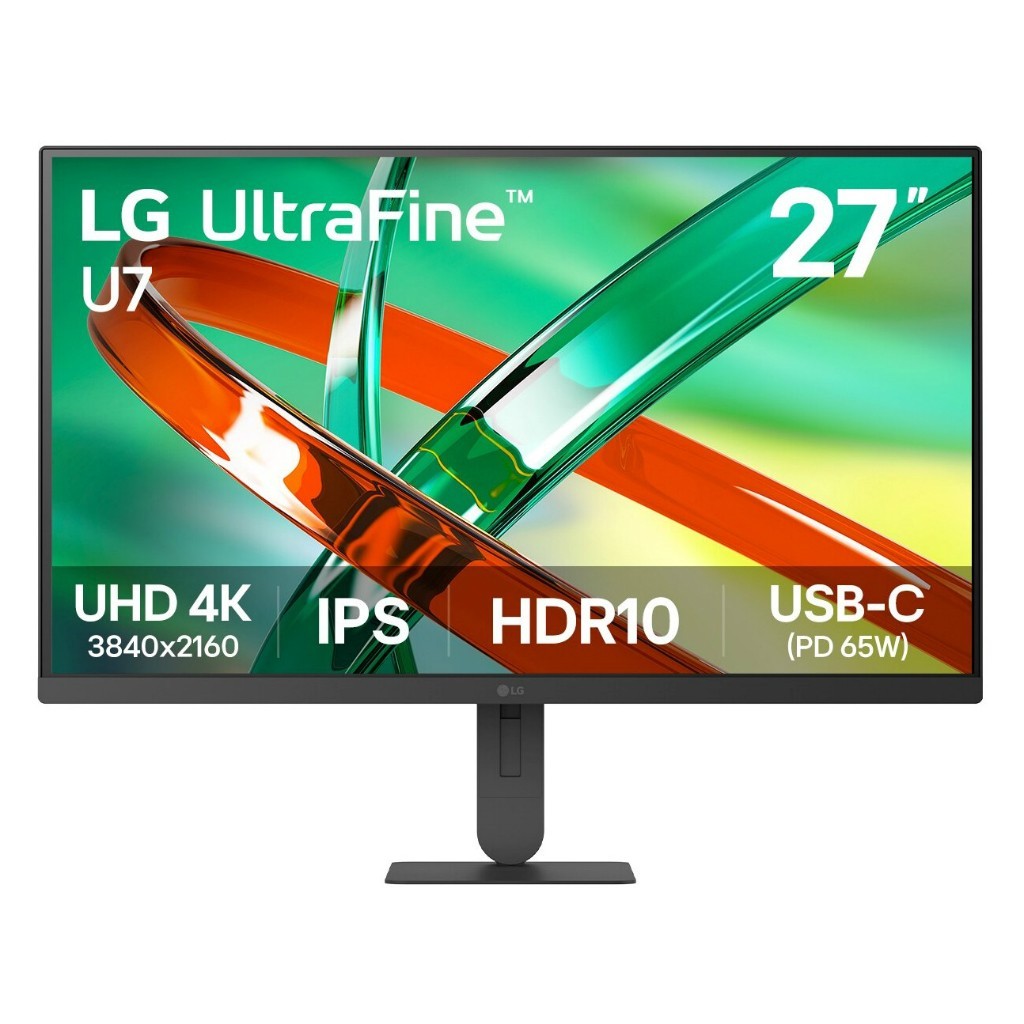 LG UltraFine Monitor 27U730B-B - 4K UHD IPS 27", 60Hz, 5ms GtG, HDR10, HDMI, DisplayPort, USB-C with