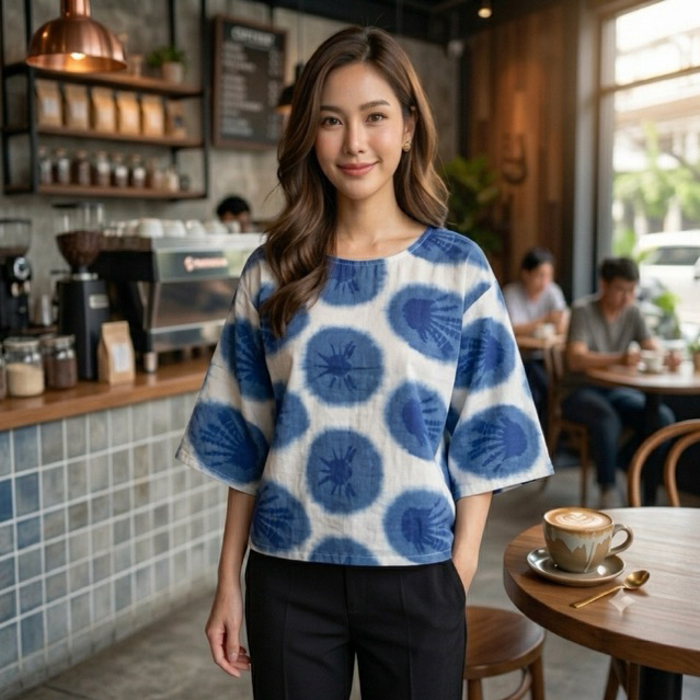 เสื้อสงกรานต์ อัพเดตลายใหม่(พร้อมส่ง)