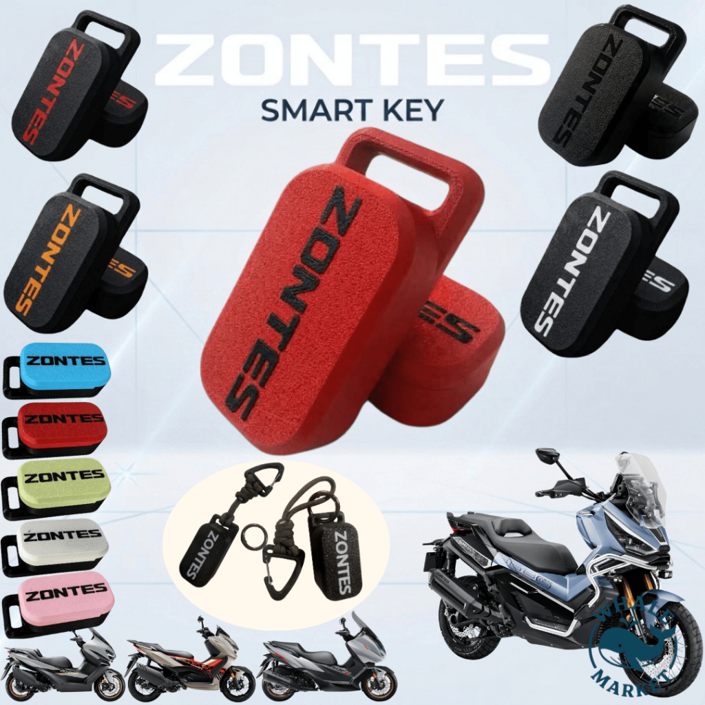 พวงกุญแจ ZONTES 150X 368G 368D 368K 350E/D  (มีสายคล้อง) เคสรีโมท พิมพ์ 3D พร้อมส่ง