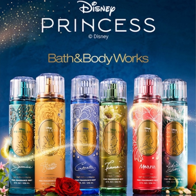 Disney Princess Collection | Bath & Body Works รุ่น Limited Edition ปลุกความเป็นเจ้าหญิงในตัวคุณ หอมสดชื่นยาวนาน ของแท้