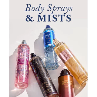 (แท้) น้ำหอมบอดี้มิส Bath and Body Works Fine Fragrance Body Mist ขวดใหญ่ 236 ml.