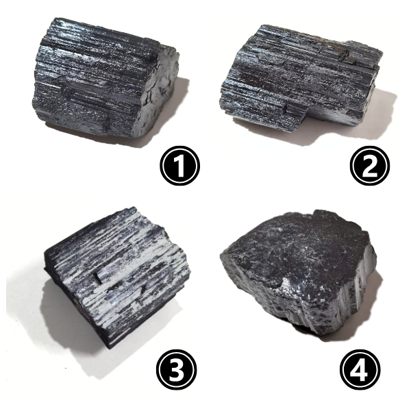 (200-300g.) หิน Black Tourmaline แบลคทัวมาลีน ปกป้องและล้างพลังงานลบจากสถานที่และบุคคล เพิ่มพลังงาน+