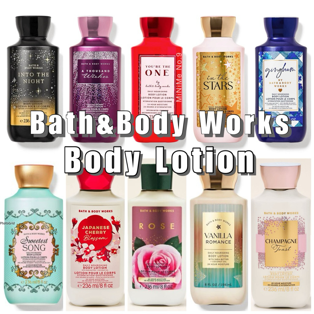 (แท้ 💯%) Bath and Body Works Lotion บอดี้โลชั่น ผสมน้ำหอม Bath&Body works Body Lotion