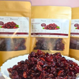 แครนเบอร์รี่อบแห้ง Cranberry 100g เปรี้ยวอมหวาน ทานเพลิน ของว่างเพื่อสุขภาพ พร้อมส่ง