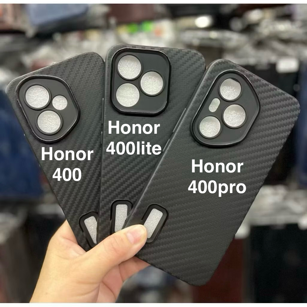 เคสลายเคฟล่า Honor X9D/X7D/X5C/X5plus/X6C/X6B/Honor400/Honor400lite/Honor400pro
