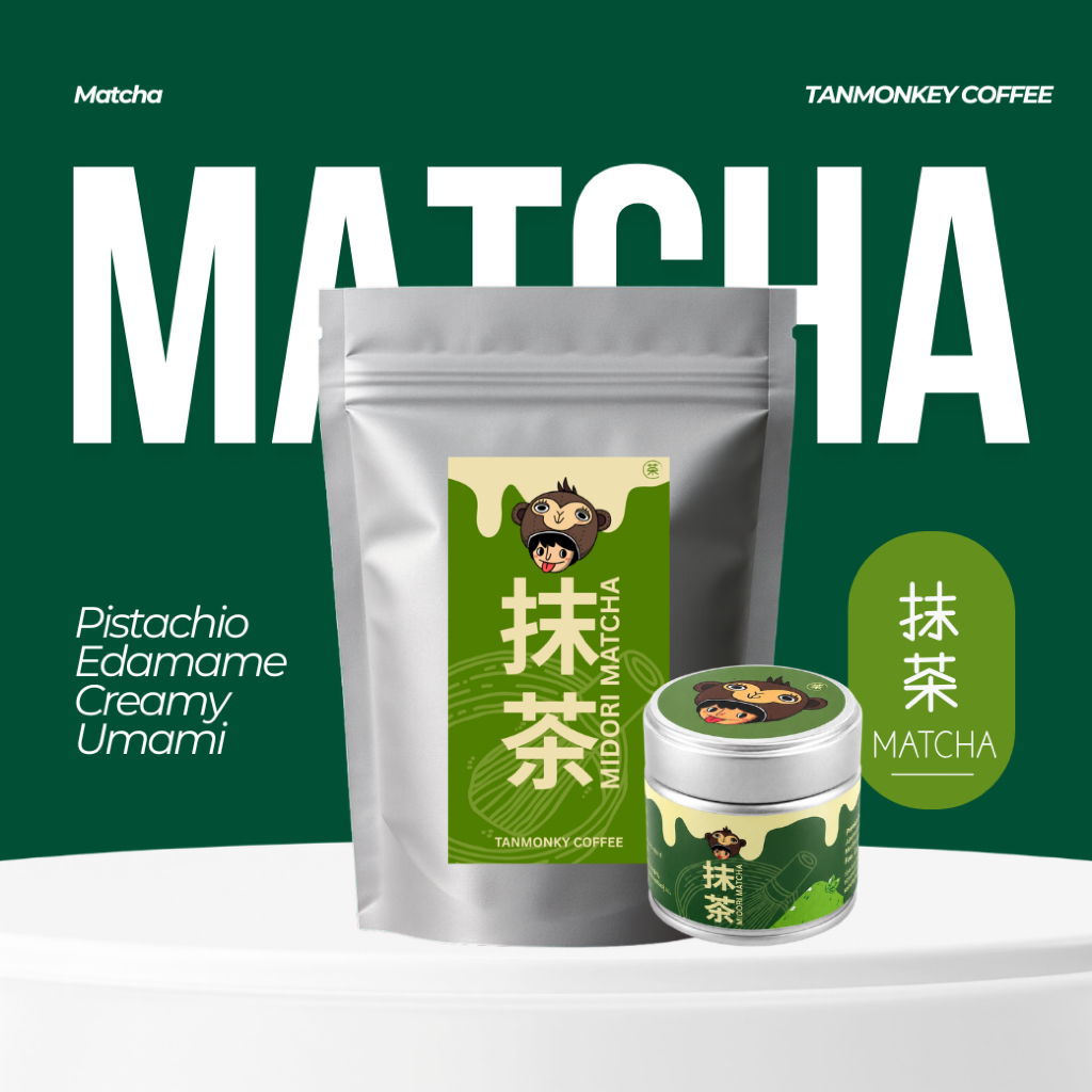 Midori Matcha Premium Grade มัทฉะพรีเมี่ยมเกรด 100%