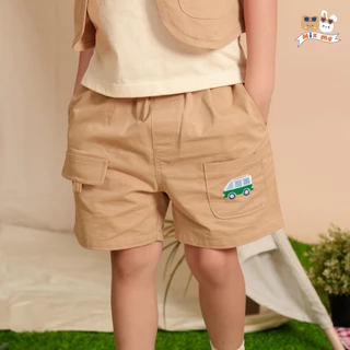 Mix Me เสื้อยืด เสื้อกั๊ก กางเกงขาสั้น ลายกล้อง ผ้า Cotton เด็กชาย อายุ 1-7ปี เสื้อผ้าเด็ก รุ่น 400500/400501/400504