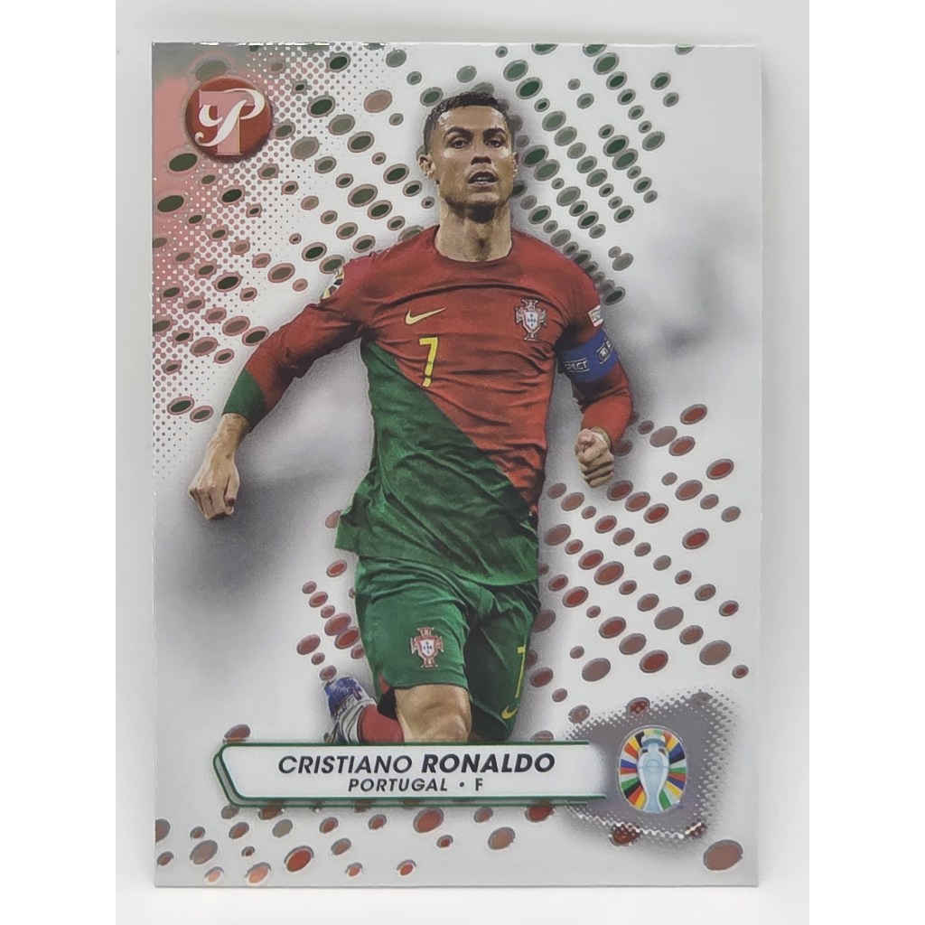 Cristiano Ronaldo Portugal . F Refractor [topps] ของแท้100% ภาพถ่ายจากสินค้าจริง