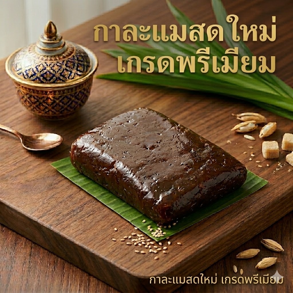 กาละแมสูตรชาววังเกรดพรีเมียมบ้านทนายเอก