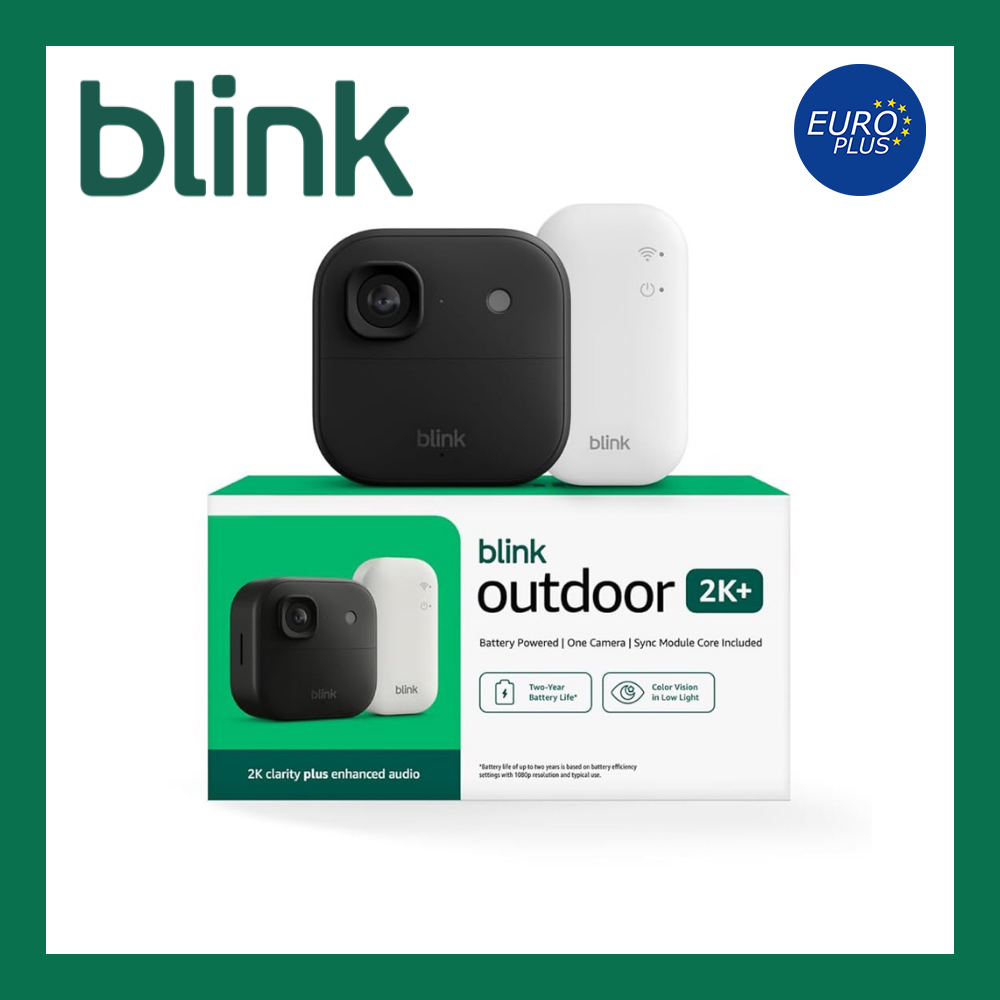 Blink Outdoor 2K+ (รุ่นล่าสุด), Wireless 2K security camera