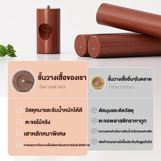 ราวแขวน ราวแขวนหมวก ราวแขวนเสื้อ แขวนกระเป๋า
