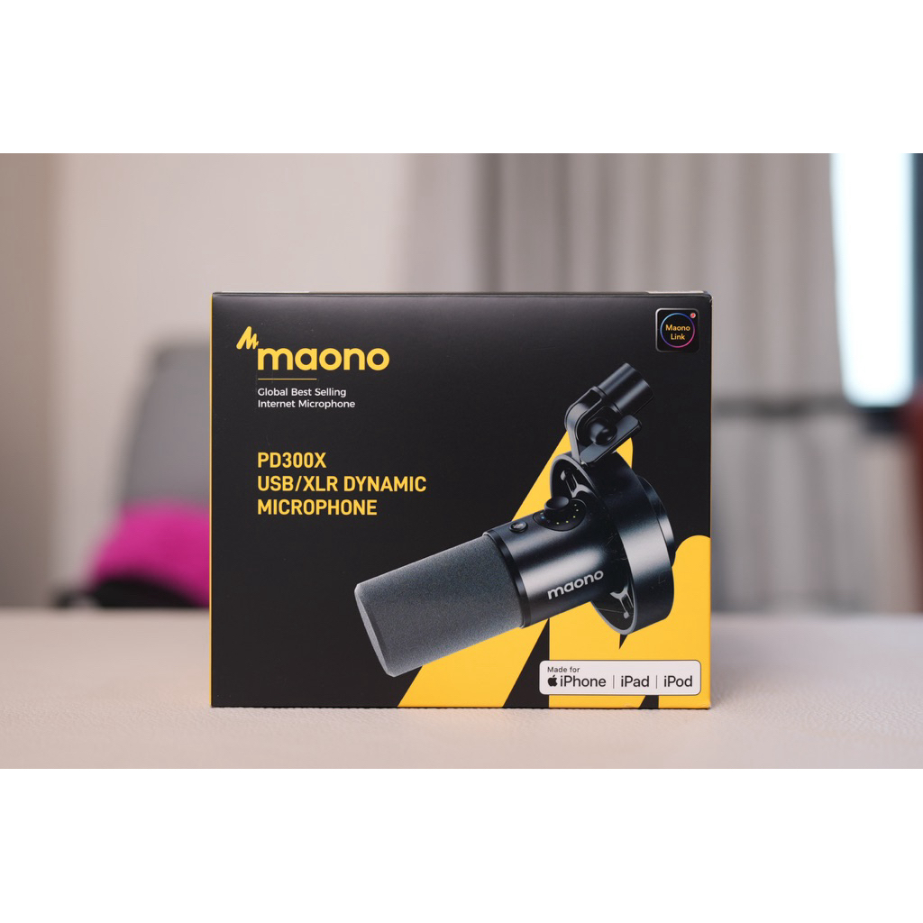 Maono PD300X Dynamic Microphone XLR/USB Dual Mode Podcast Microphone Professional Studio Recording M